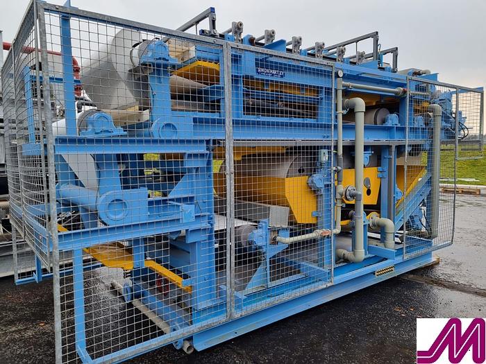 Used 1998 Simon Hartley Klampress Sludge Thickening & Dewatering Belt Press Size 1