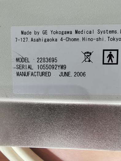 Gebraucht GE Logiq 7 Ultraschallgerät mit Sony Drucker UP-895MDW