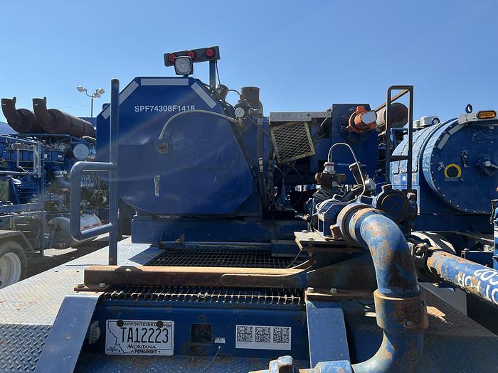 Used SPM QWS 2500 Quintuplex Frac Pump