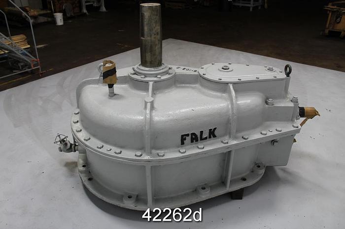 Refurbished Falk 11GDXX Right Angle Gear Box, 5.706/1 Ratio #42262