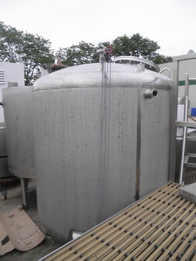 Used Tank, 500 Gallon, 304 S/st, 15 PSI Internal, DT/DB, #S740441