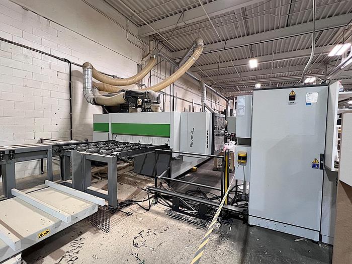 Used 2017 Biesse Rover A FT 1536 Nested Cell CNC Router Cell 5 x 12