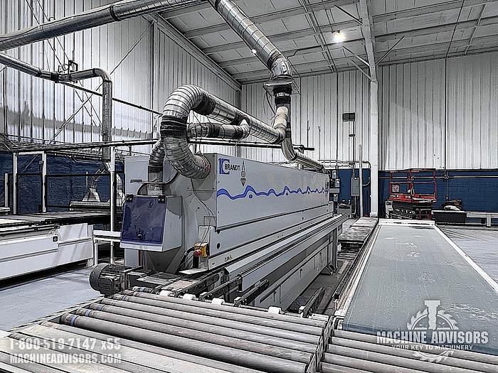 Used 2013 Brandt KDF 1650 Highflex AT15 Single Sided Edgebander