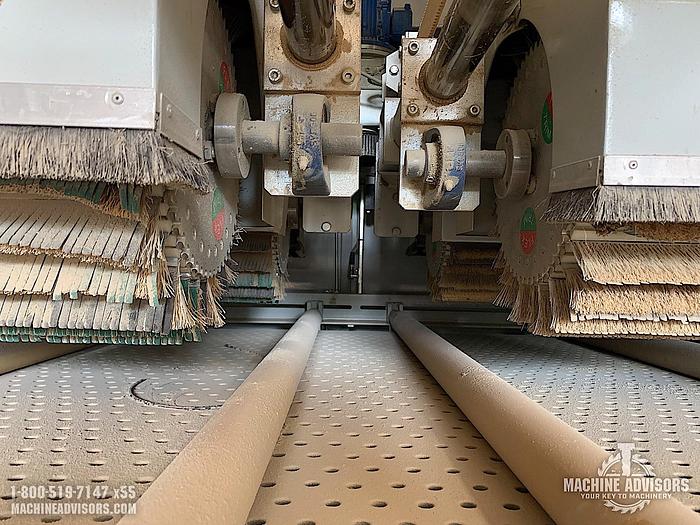 Used 2003 UniSander 2.4.0 KV + 1.2.0 V Cross-Sanding Machine