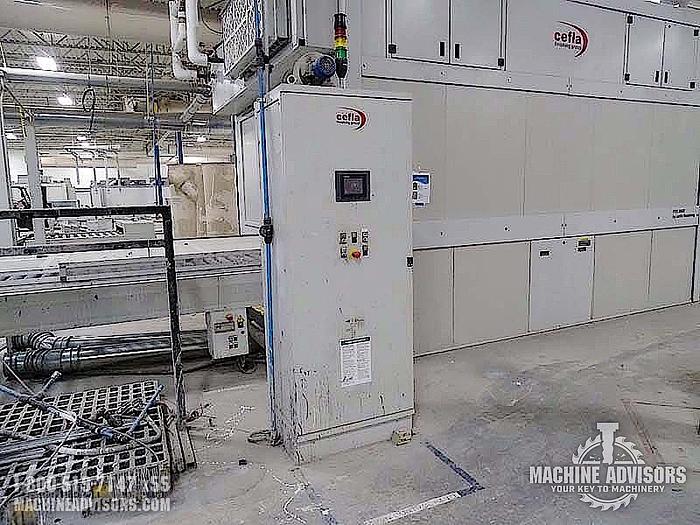 Used 2016 Cefla (FV2/3500/133/32) 32 Tray Vertical Stack Oven