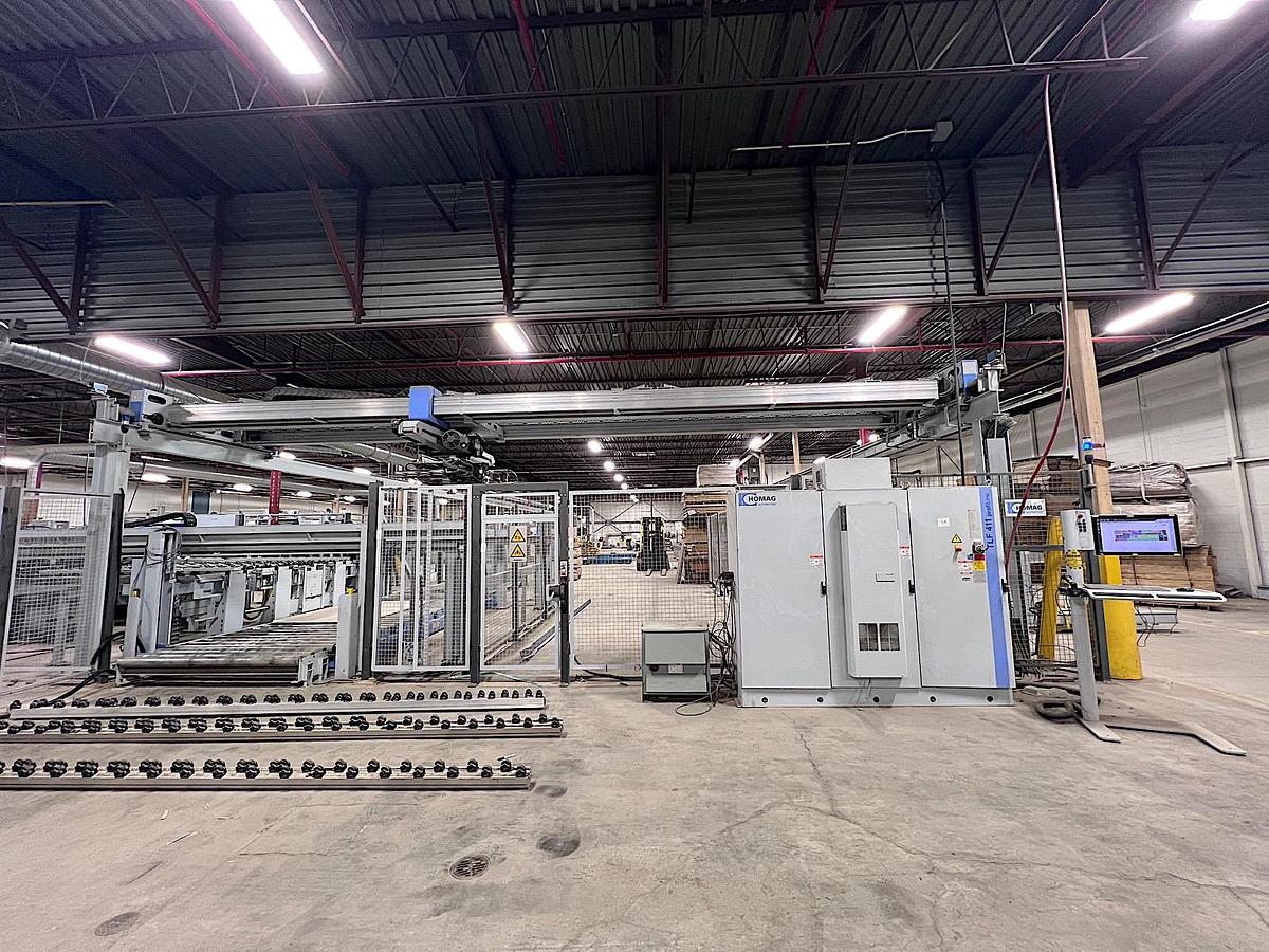 Used 2015 Homag Storeteq TLF 411 Panel Storage System