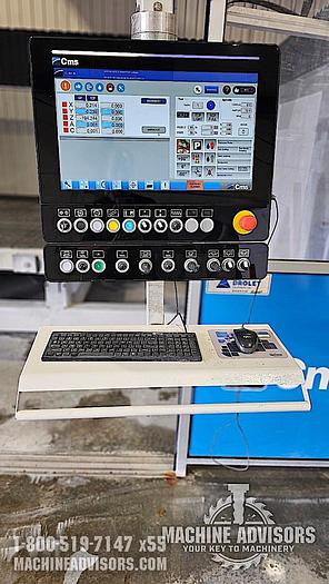 Used CMS Brembana Kosmos 5-Axis CNC Monolithic Bridge Saw