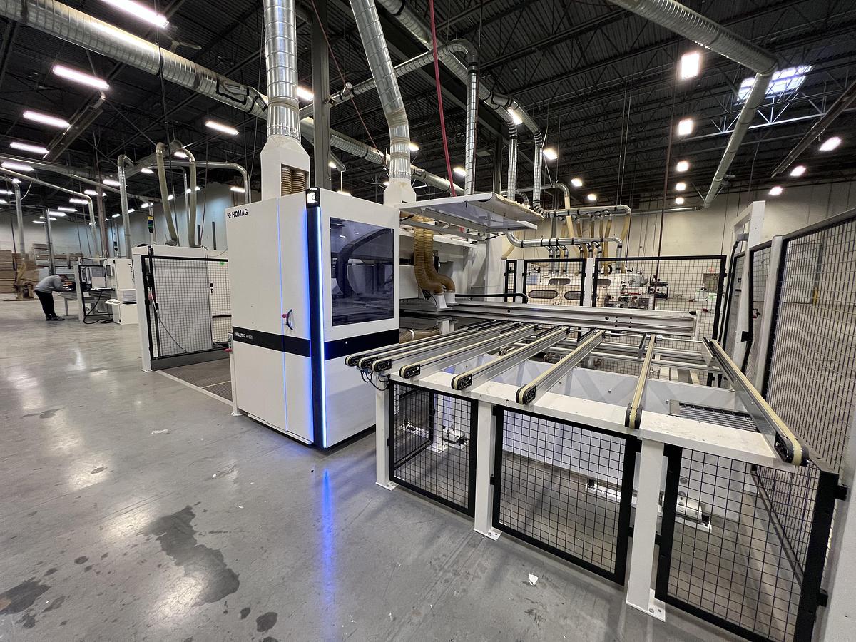 Used 2020 Homag H-600 / BHX 500 Double Sided CNC Processing Center