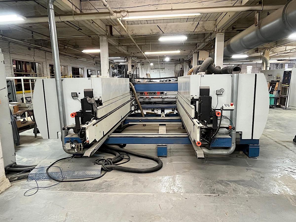 Used Friulmac IDRAMAT-S/TC-4/2500 Double End Tenoner w/ Outfeed CNC Routing