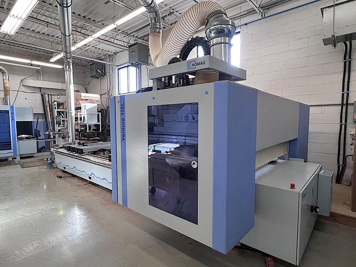 Used 2018 Weeke Venture 1115L 5 Axis CNC Router Machining Center Venture 115L / Centateq P110