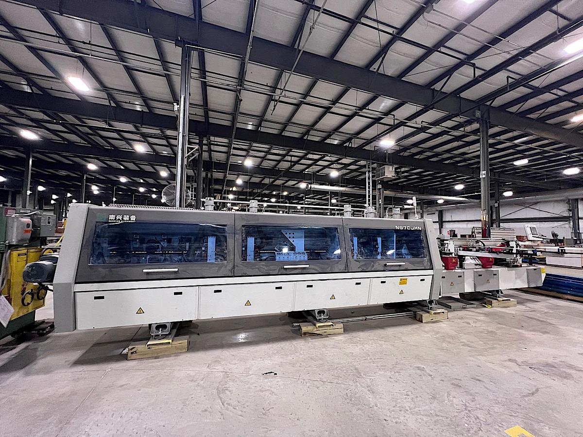 Used 2021 NANXING NB7CJMN DOUBLE GLUING UNIT EDGEBANDER