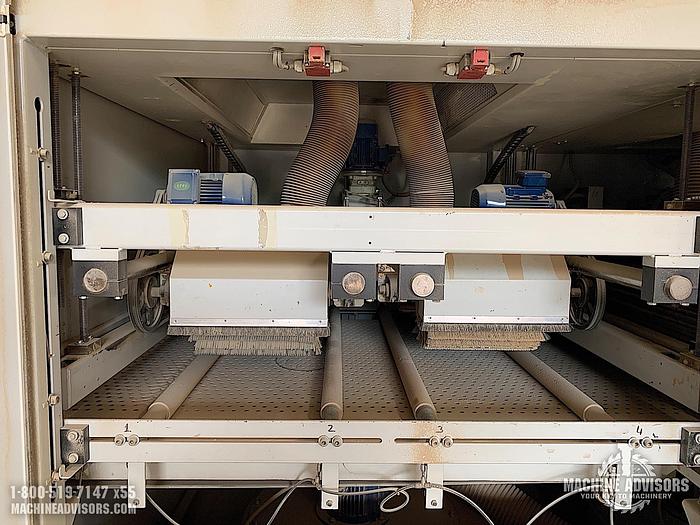 Used 2003 UniSander 2.4.0 KV + 1.2.0 V Cross-Sanding Machine