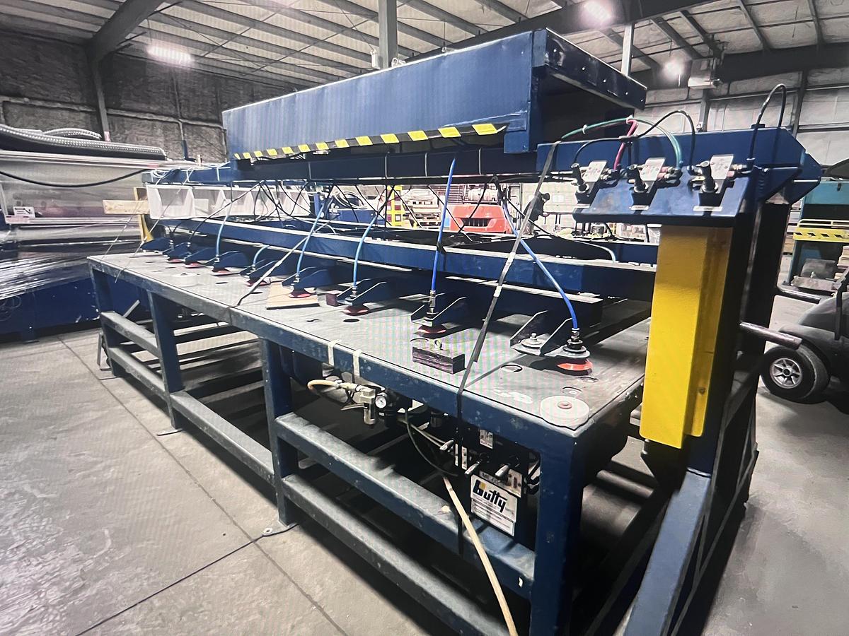 Used Butty Pneumatic Layup Table