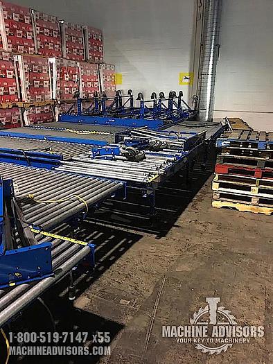 Used 50-inch Powered Roller Conveyor System