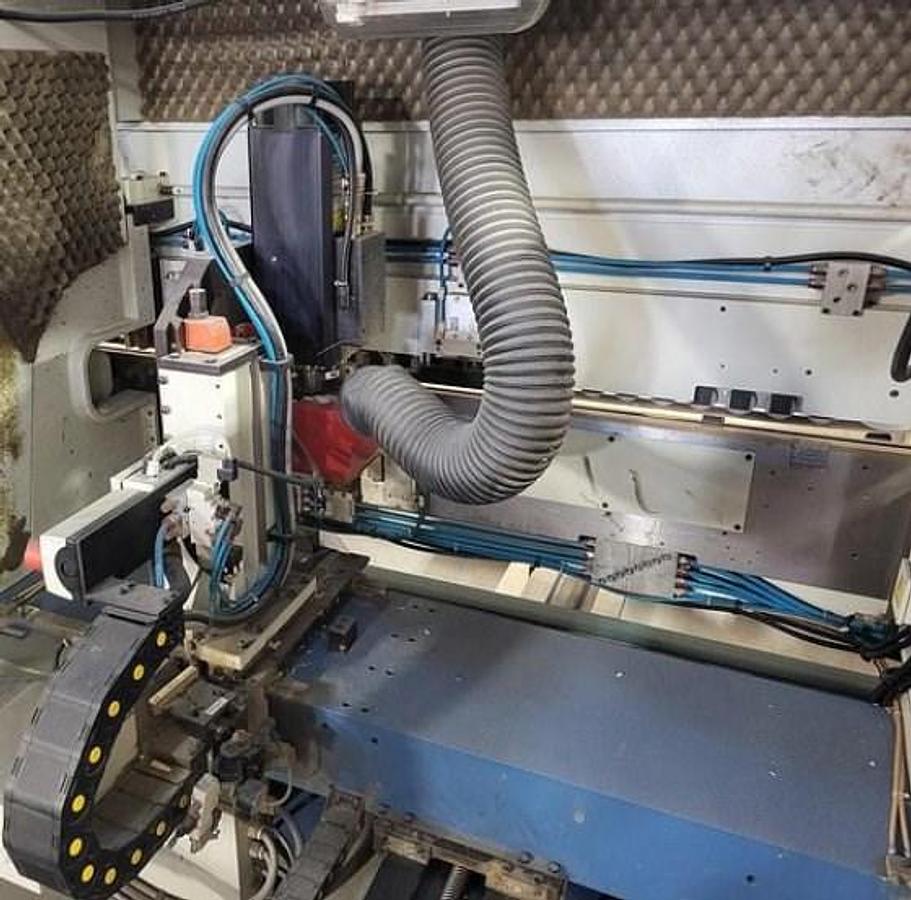 Used Friulmac IDRAMAT-S/TC-4/2500 Double End Tenoner w/ Outfeed CNC Routing