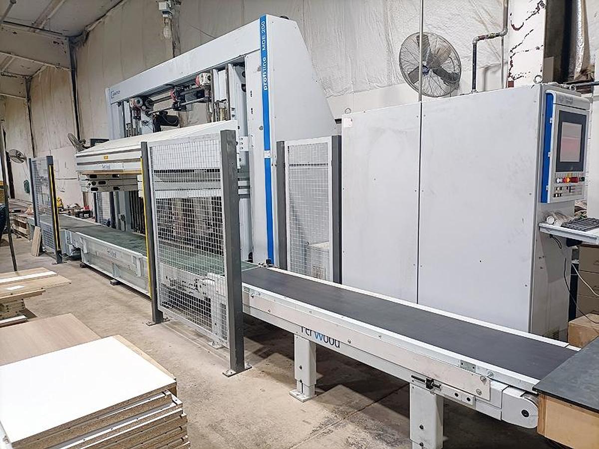 Used Homag / Ligmatech MDE Feed Through Case Clamp