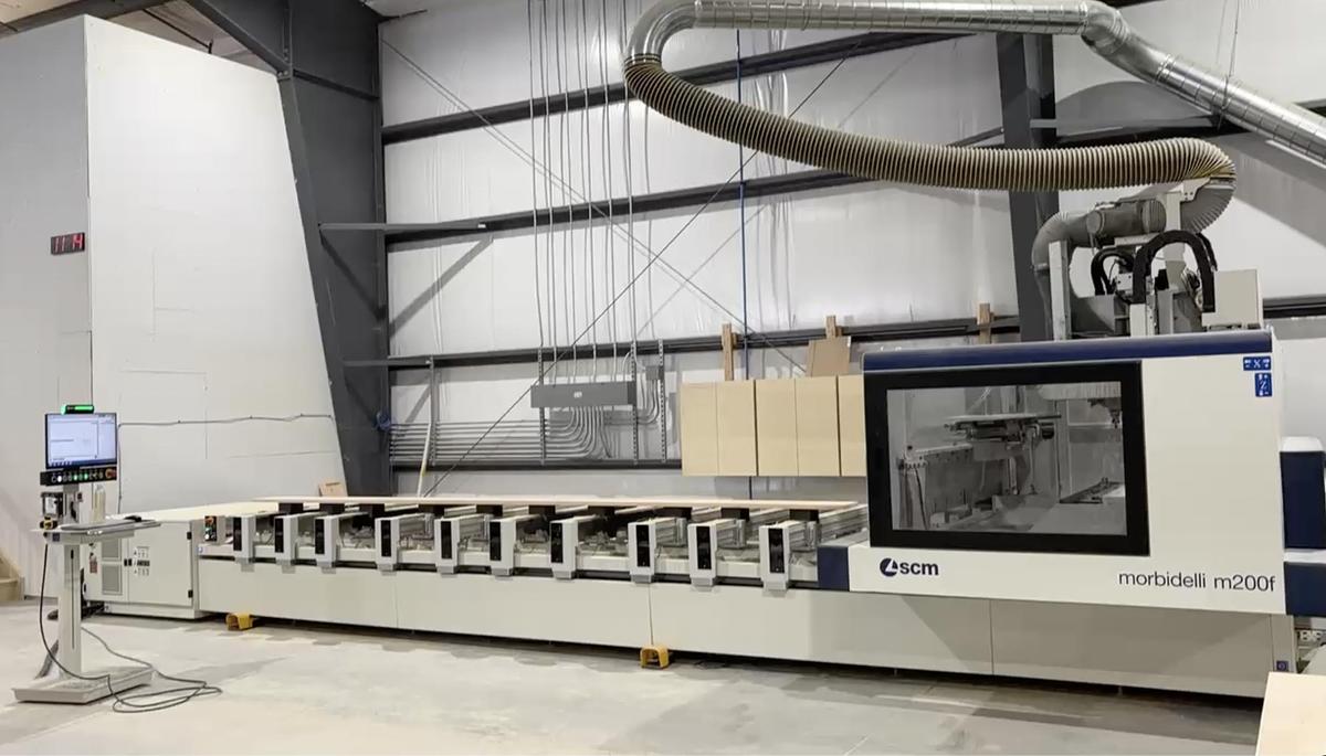 Used 2024 SCM MORBIDELLI M200F 5-AXIS CNC ROUTER MACHINING CENTRE