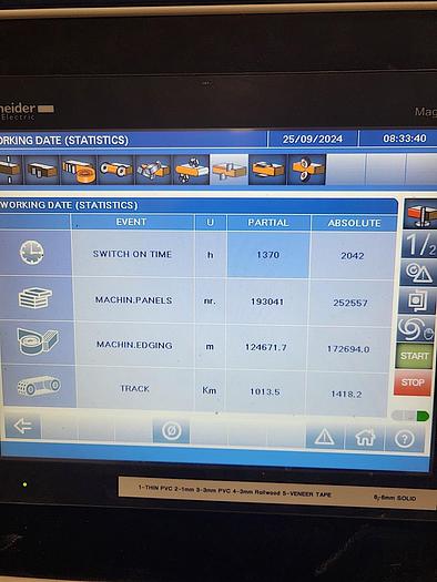 Used 2017 SCM K560 K560 HP T-ER2 Edgebander