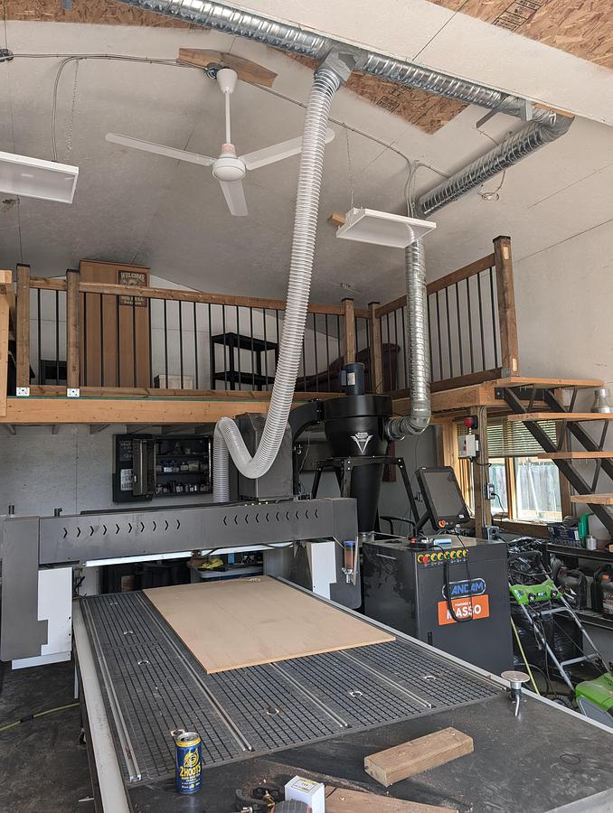 Used 2024 Cancam C2-48-LT CNC ROUTER WITH DUST COLLECTOR