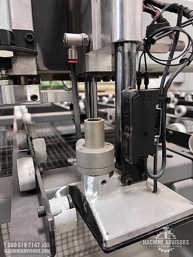 Used Biesse Rover A2231G Nested Based Double Cell (2) CNC Routers with Overturning Conveyor