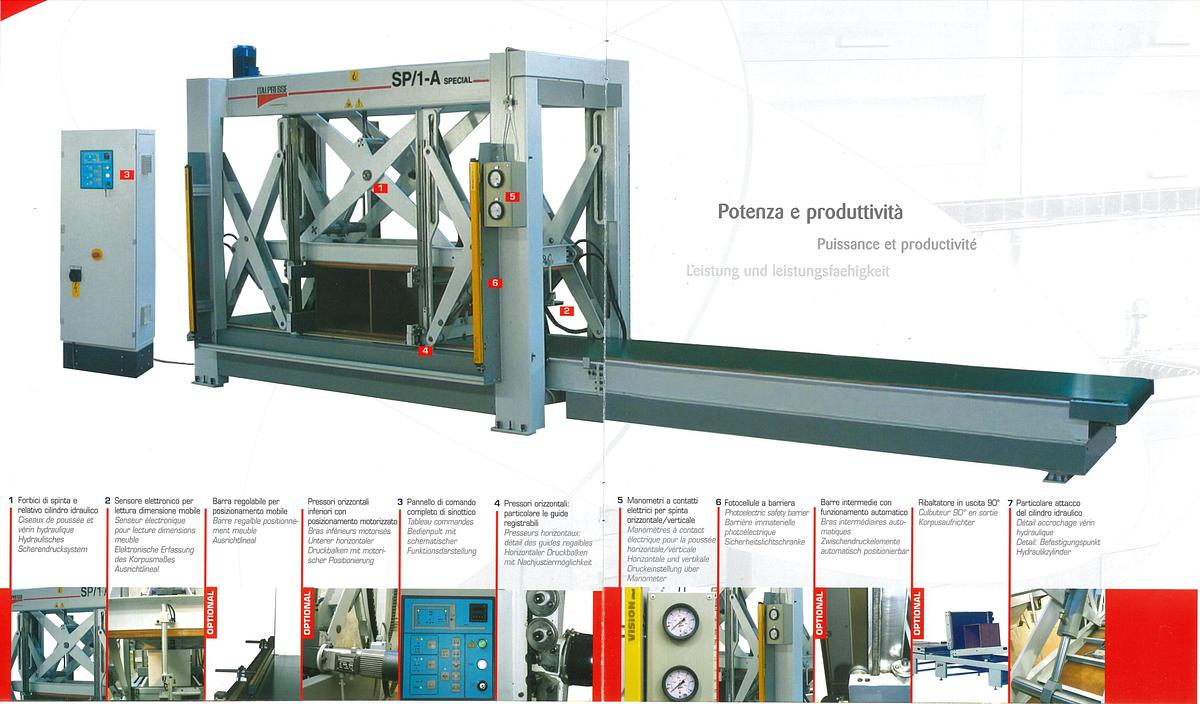 Used 2026 Italpresse SP1-Special *NEW PLC* AUTOMATIC CASE CLAMP
