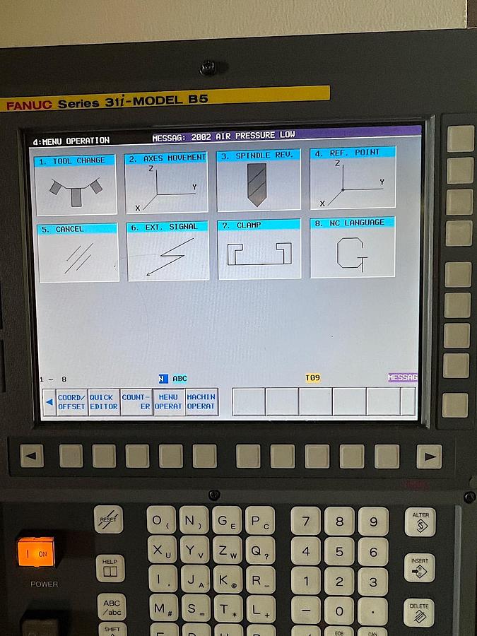Used 2014 Fanuc a-D14MiA5 CNC Vertical Milling Center