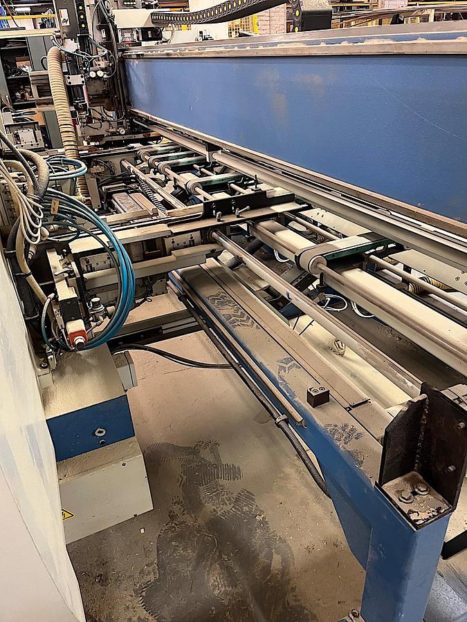 Used Friulmac IDRAMAT-S/TC-4/2500 Double End Tenoner w/ Outfeed CNC Routing