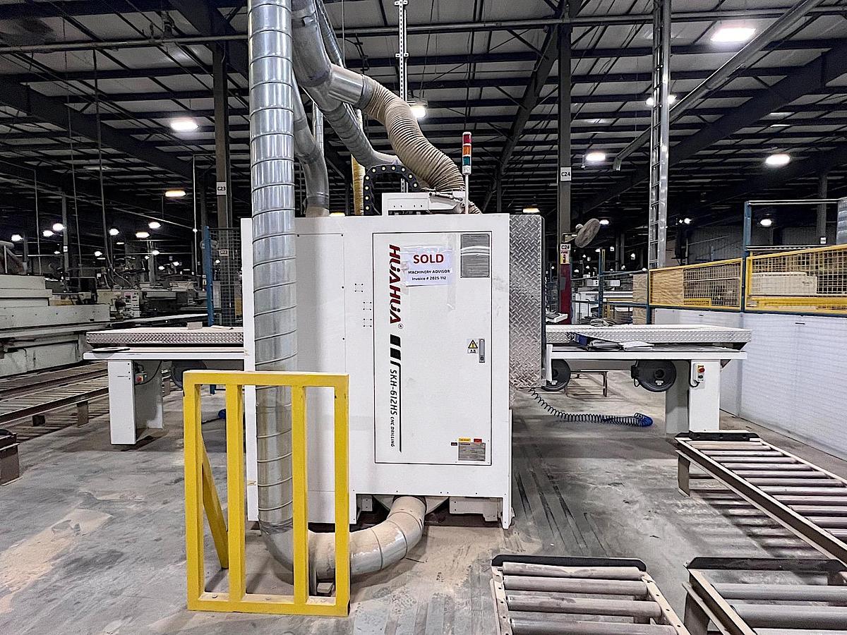 Used 2021 HUAHUA SKH-612 HS CNC TOP / BOTTOM DRILLING MACHINE