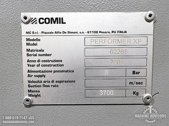 Used Biesse Comil Performer XP Feed Through Case Clamp