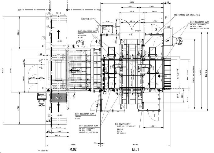 Used Homag BHT 500 CNC Dual Head Feed Through Boring Machine