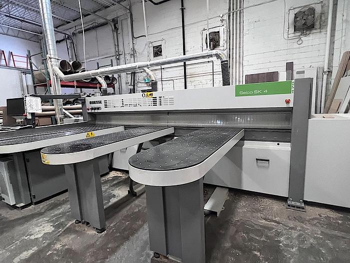 Used 2018 Biesse Sektor 470 SK4 CNC Front Load Panel Saw 12.5 ft Cut