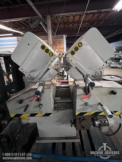 Used Double-head Mitre Cutting Saw for Aluminum and PVC Profiles
