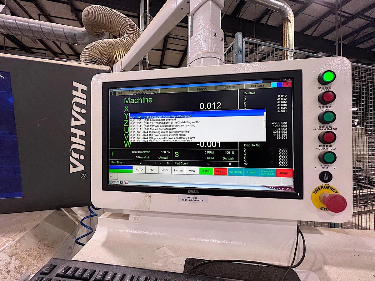 Used 2021 HUAHUA SKH-612 HS CNC TOP / BOTTOM DRILLING MACHINE