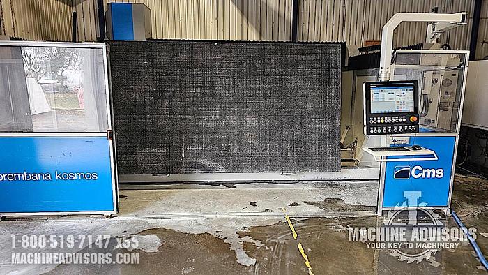 Used CMS Brembana Kosmos 5-Axis CNC Monolithic Bridge Saw