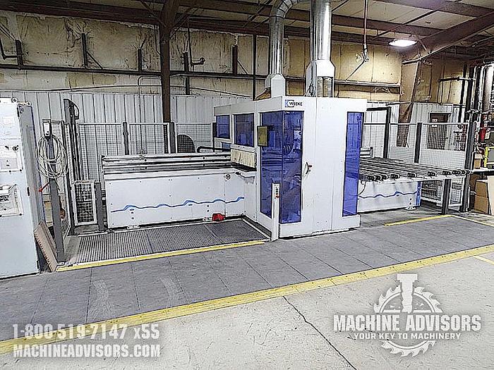 Used Weeke Optimat BHX 500 CNC-Processing Machining Center w/ Feed-through