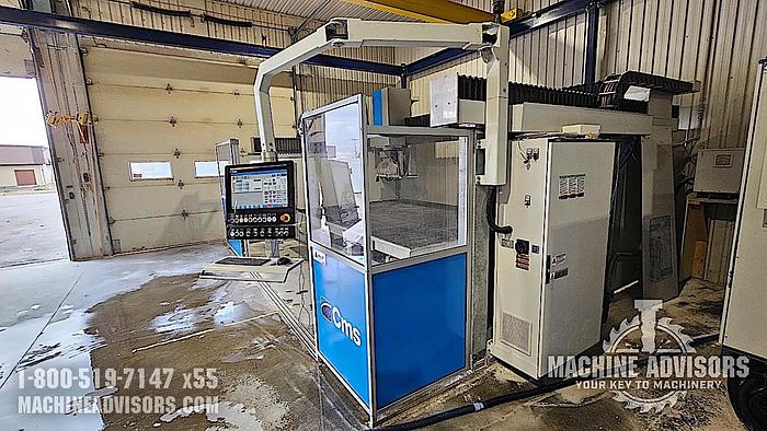 Used CMS Brembana Kosmos 5-Axis CNC Monolithic Bridge Saw