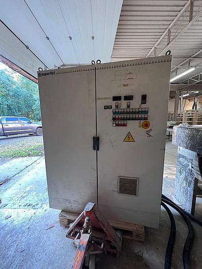 Used Superfici UMI-UMA Tunnel Oven Laminar Dryer w/ Belt Conveyor