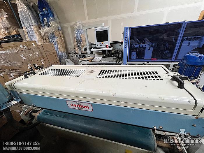 Used 2001 Sorbini T/20MF Roller Coater