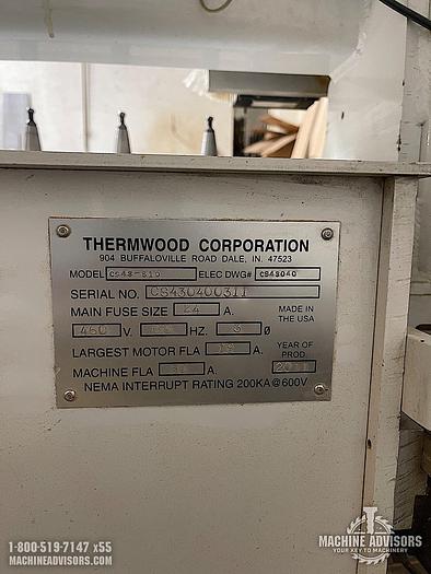Used Thermwood CS43-510 5x10' CNC Router