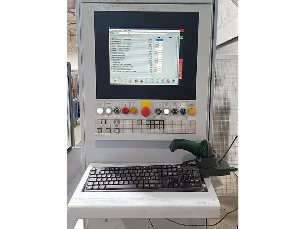 Used Homag / Ligmatech MDE Feed Through Case Clamp