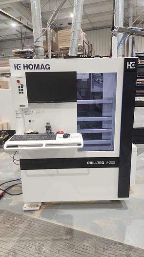 Used 2021 Homag / Weeke V200 CNC Drillteq BHX055 Vertical CNC Processing Center v200 / BHX 055