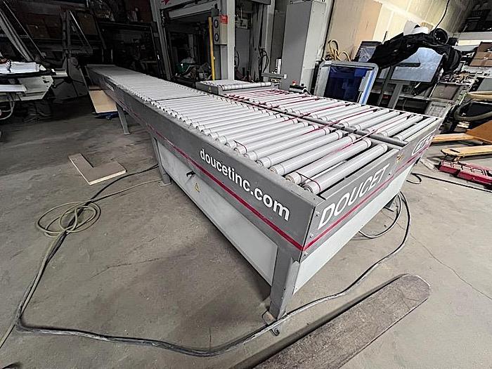 Used 2017 Doucet (BT3-24) Return Conveyor for 16' Edgebander