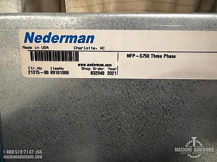 Used 2021 Nederman S-750 (89101008) Three Phase Dust Collector