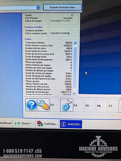 Used 2014 Homag Profi KAL 310/6/A3 Edgebander (Left)