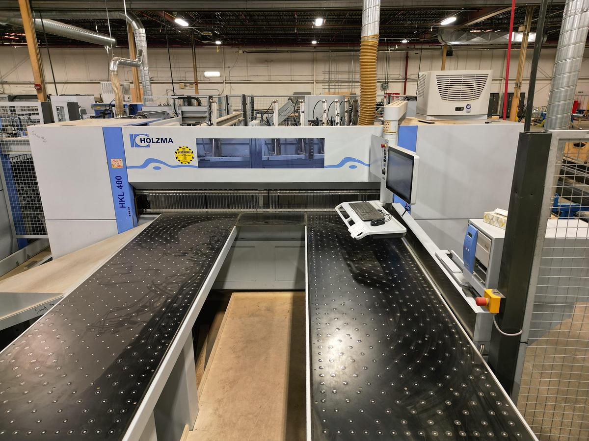 Used 2015 Homag HKL400/43/22/X Angular Panel Saw