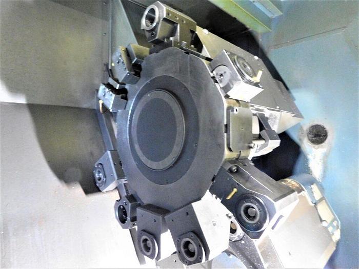 Used Johnford ST-60GX+CF 31″x54″ CNC Slant Bed Turning Center Fanuc I0-TD with Tooling