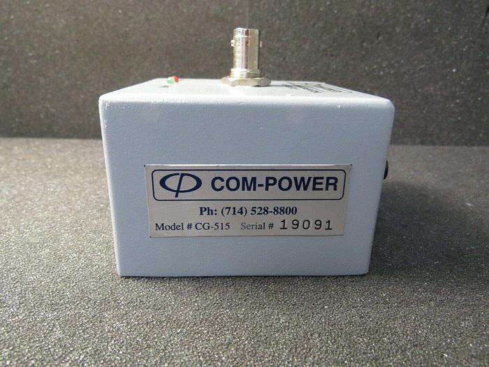 Used Com-Power CG-515 COMB Generator 1 & 5 MHz Step (No Monopole or Power Supply)