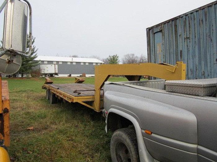 Used Flatbed Gooseneck Trailer - Sold