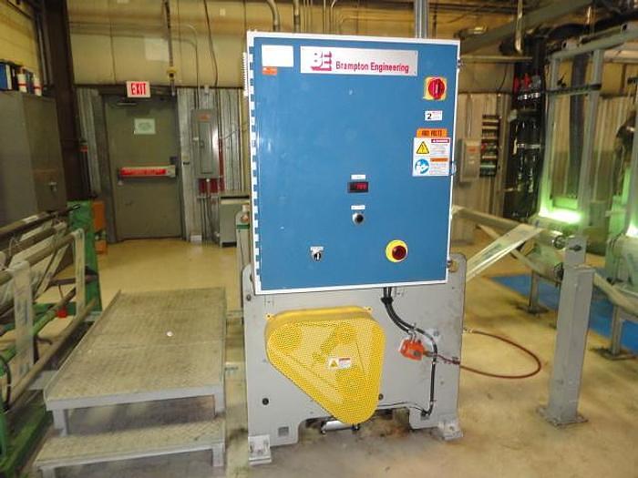 Used 2005 Brampton Engineering 3" extruder with screenchanger