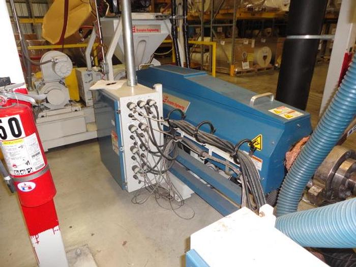 Used 2005 Brampton Engineering 3" extruder with screenchanger